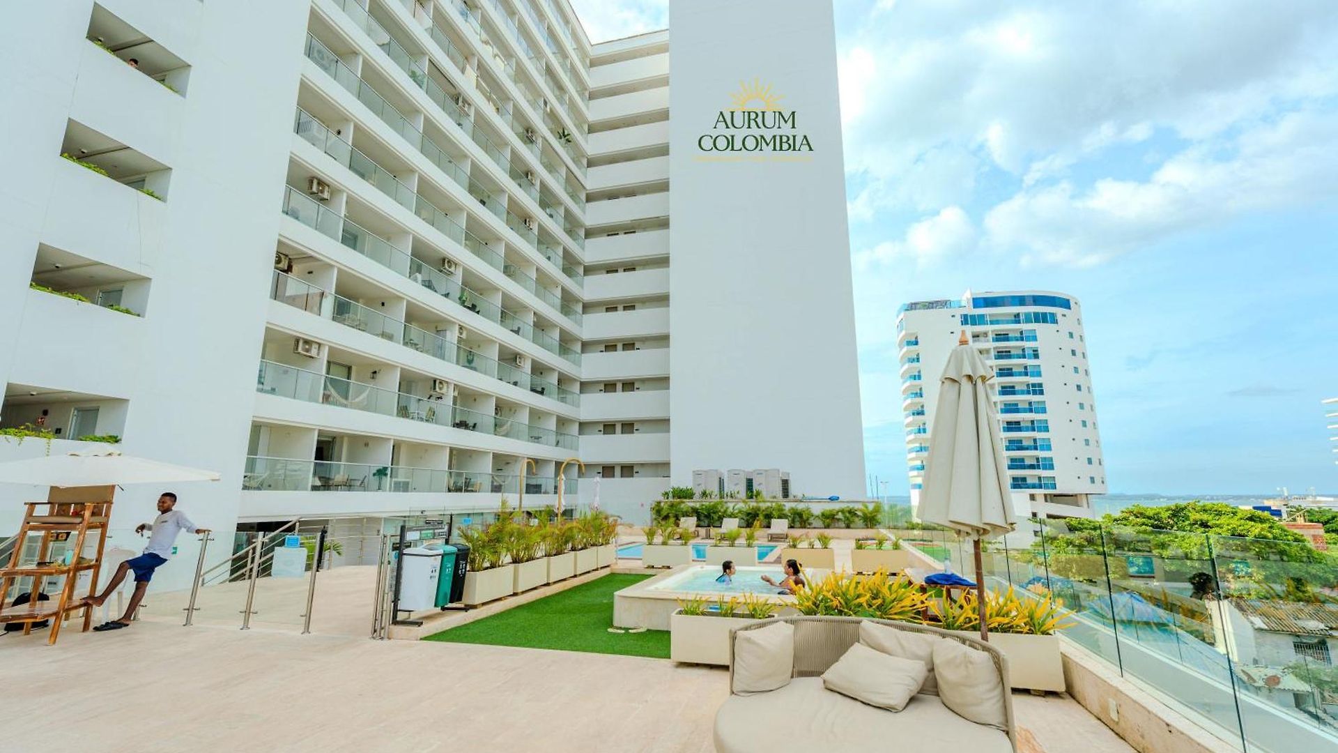 Moderno Apartasuit, Vista Al Mar Con Dos Balcones Apartamento Cartagena